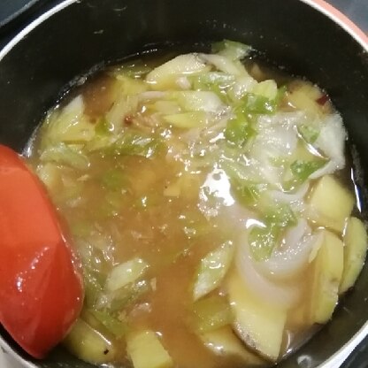 甘い味噌汁なんて…と子供の頃は食わず嫌いでしたが、いざ作ってみるとこんなに美味しいなんて！もっと早く食べれば良かった。